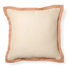 Hearth & Hand- Indoor/Outdoor 18 in Throw Pillow W/Ruffle Trim NWT